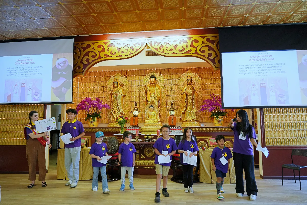 Learning the Dharma through Games and Performances: 2025 Three Acts of Goodness Summer Camp at Hsi Fang Temple